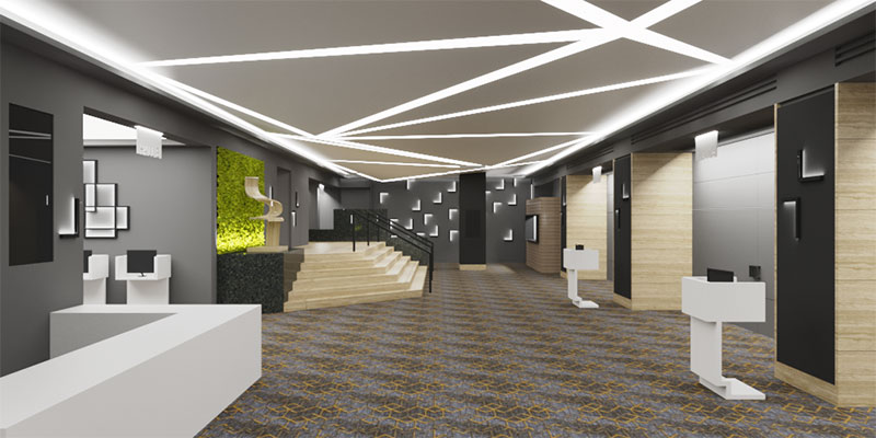 Ανακαίνιση στον μεγαλύτερο συνεδριακό χώρο του Crowne Plaza Athens City Centre