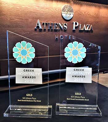 Best Greek Business City Hotel & Best Greek Sustainable Hotel απέσπασε το NJV Athens Plaza
