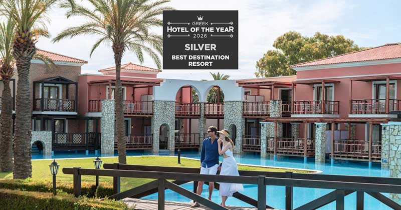 Το Aldemar Olympian Village ανακηρύχθηκε “Best Destination Resort” στα Greek Hotel of the Year